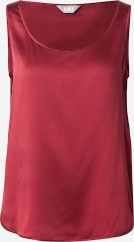 MM by Max Mara Blouse 'LPAN' in Red: front