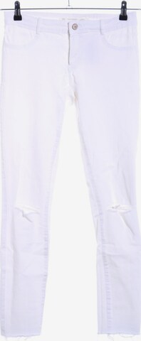 ZARA Jeans in 29 in White: front