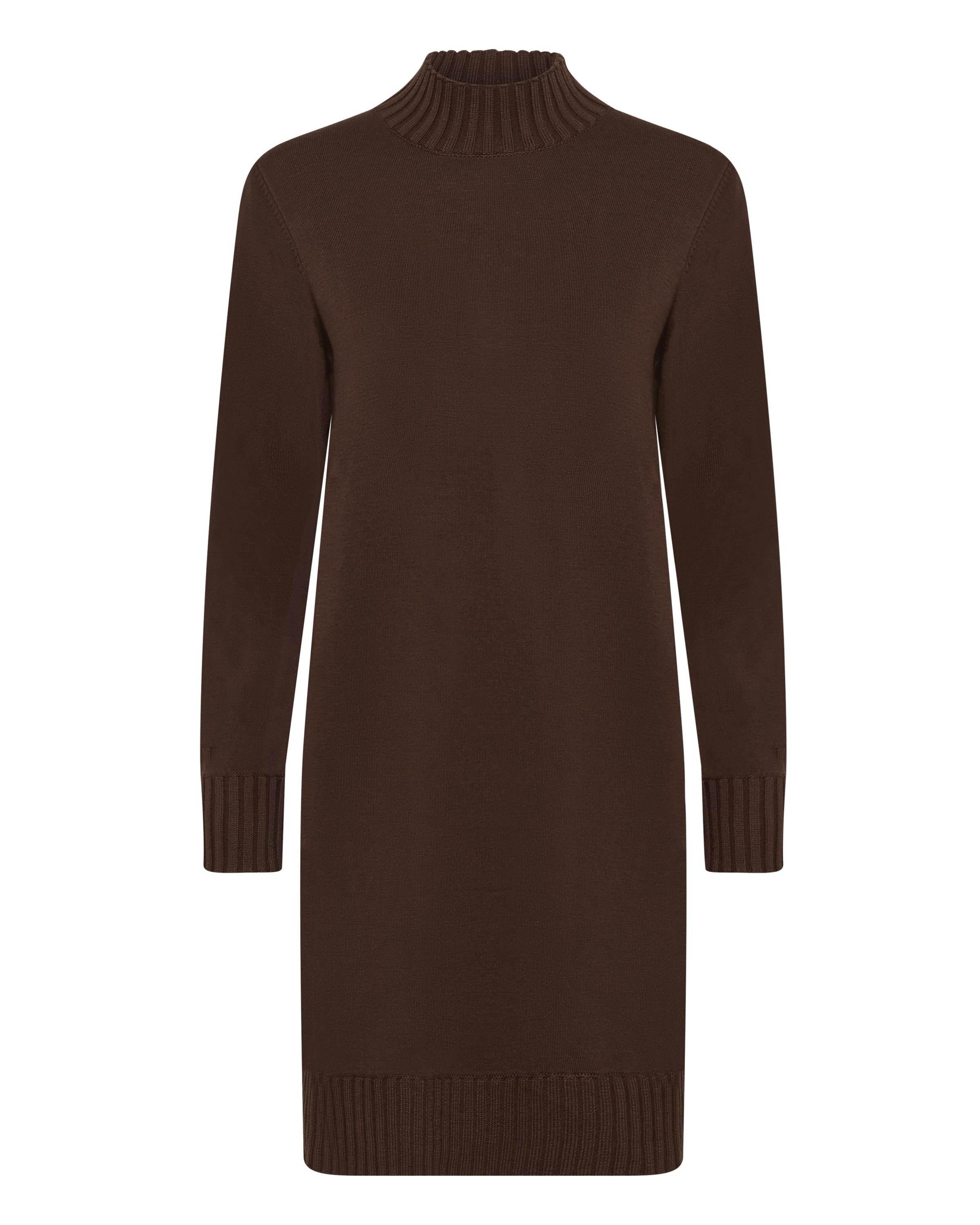 Robes en maille InWear en marron : devant