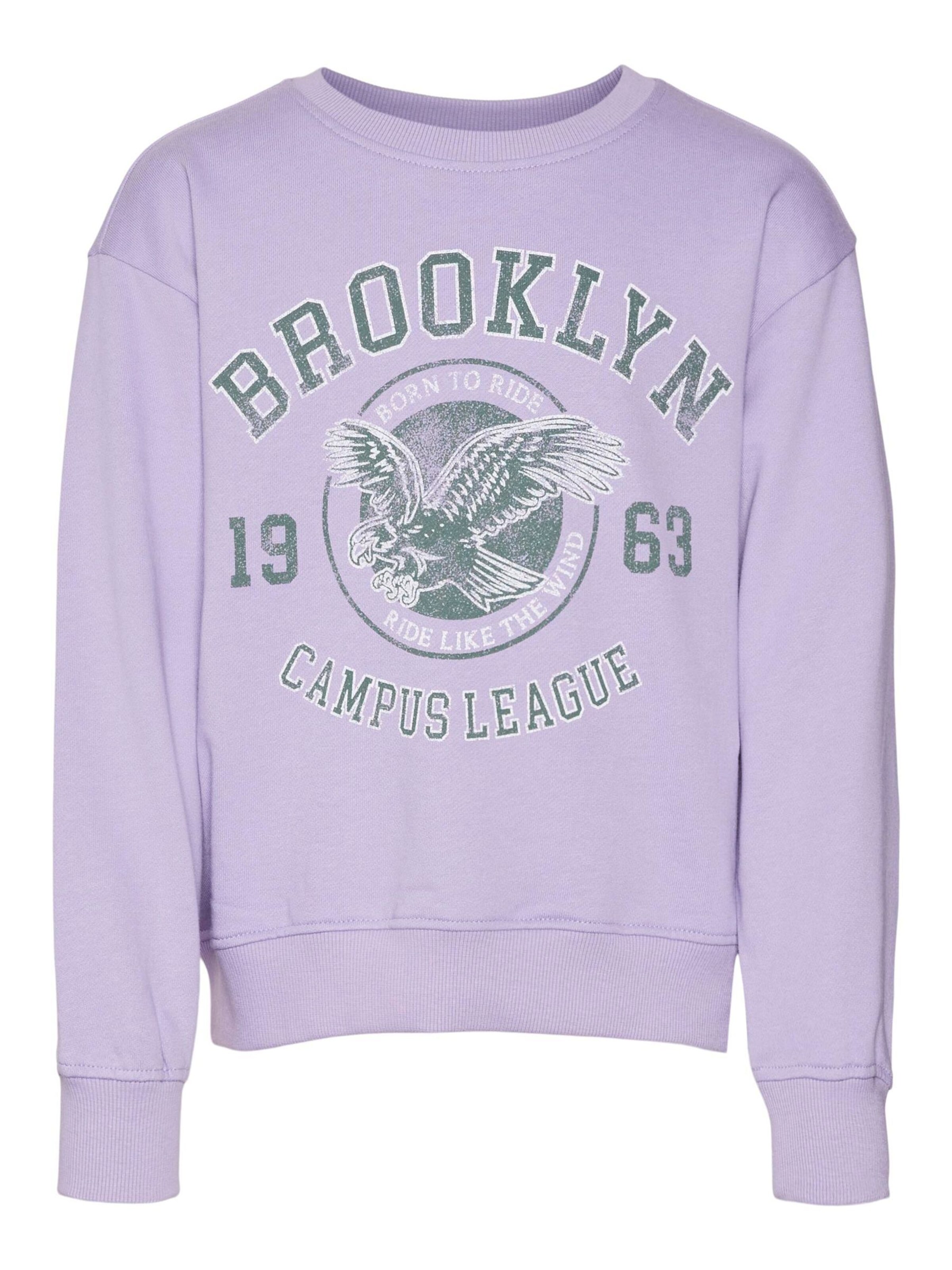 Vero Moda Girl - Sudadera 'VMAnimal Brenda' en lila: frente