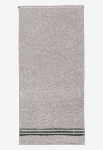 SCHIESSER Shower Towel 'Skyline Color' in Grey