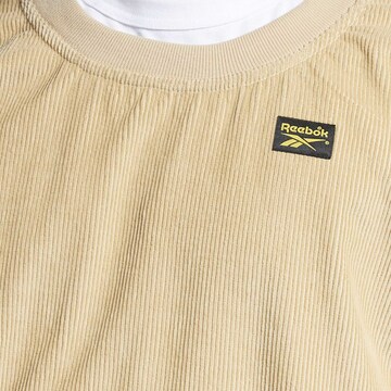 Reebok Sportsweatshirt in Beige