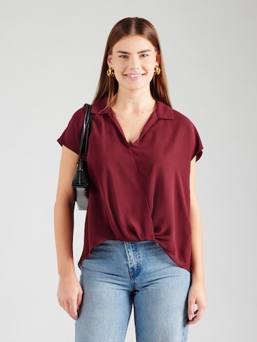 Calvin Klein Bluse in Rot: Vorderseite