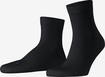 FALKE Socks in Black: front