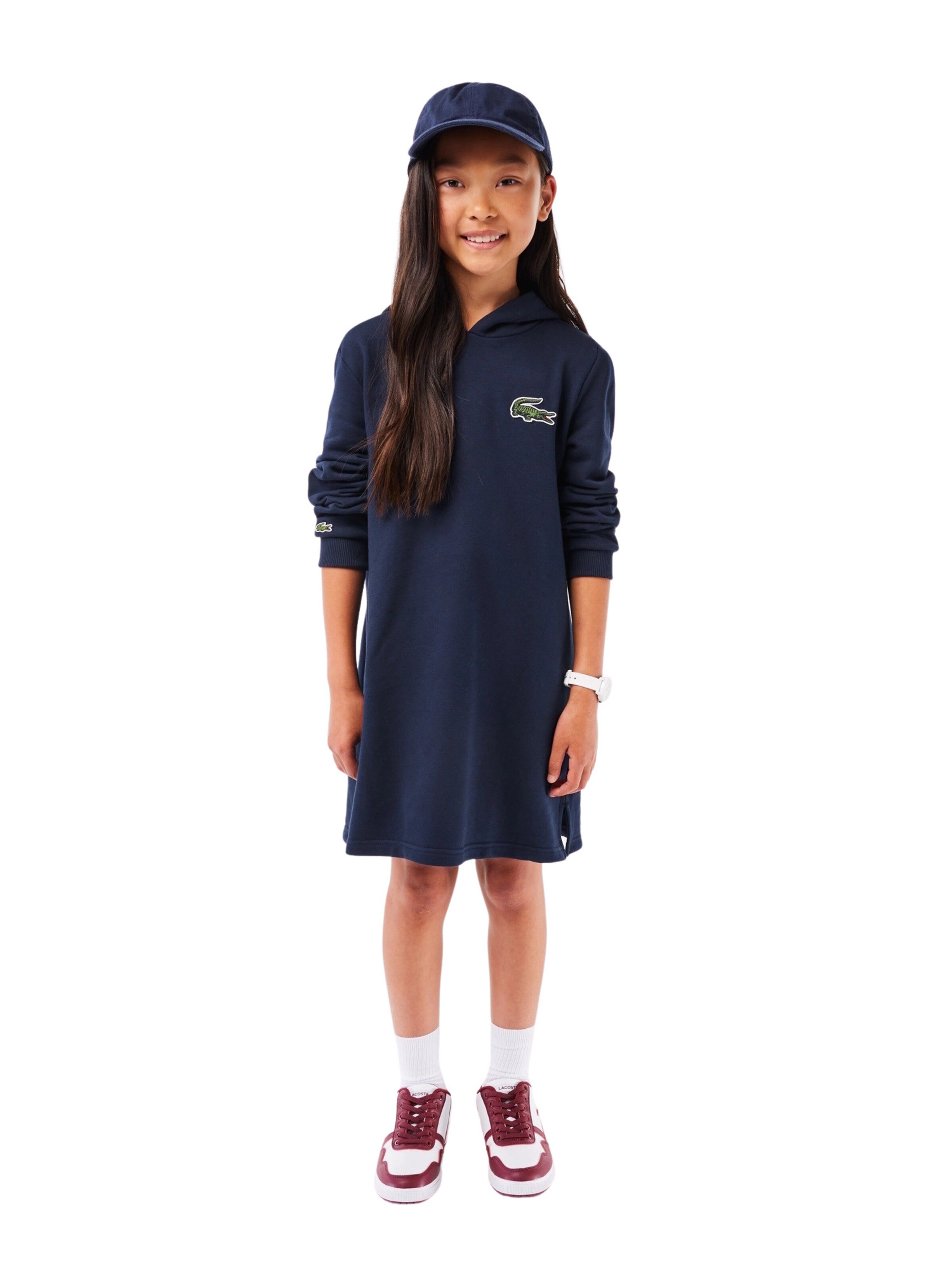 LACOSTE Kleid in Blau