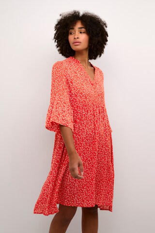 Kaffe Dress 'Berna' in Red: front