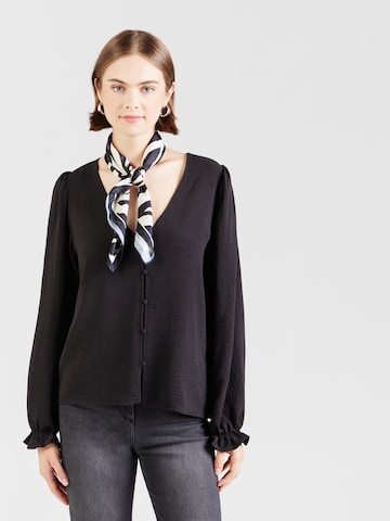 Bluză 'PCTIFFANY' de la PIECES pe negru: față