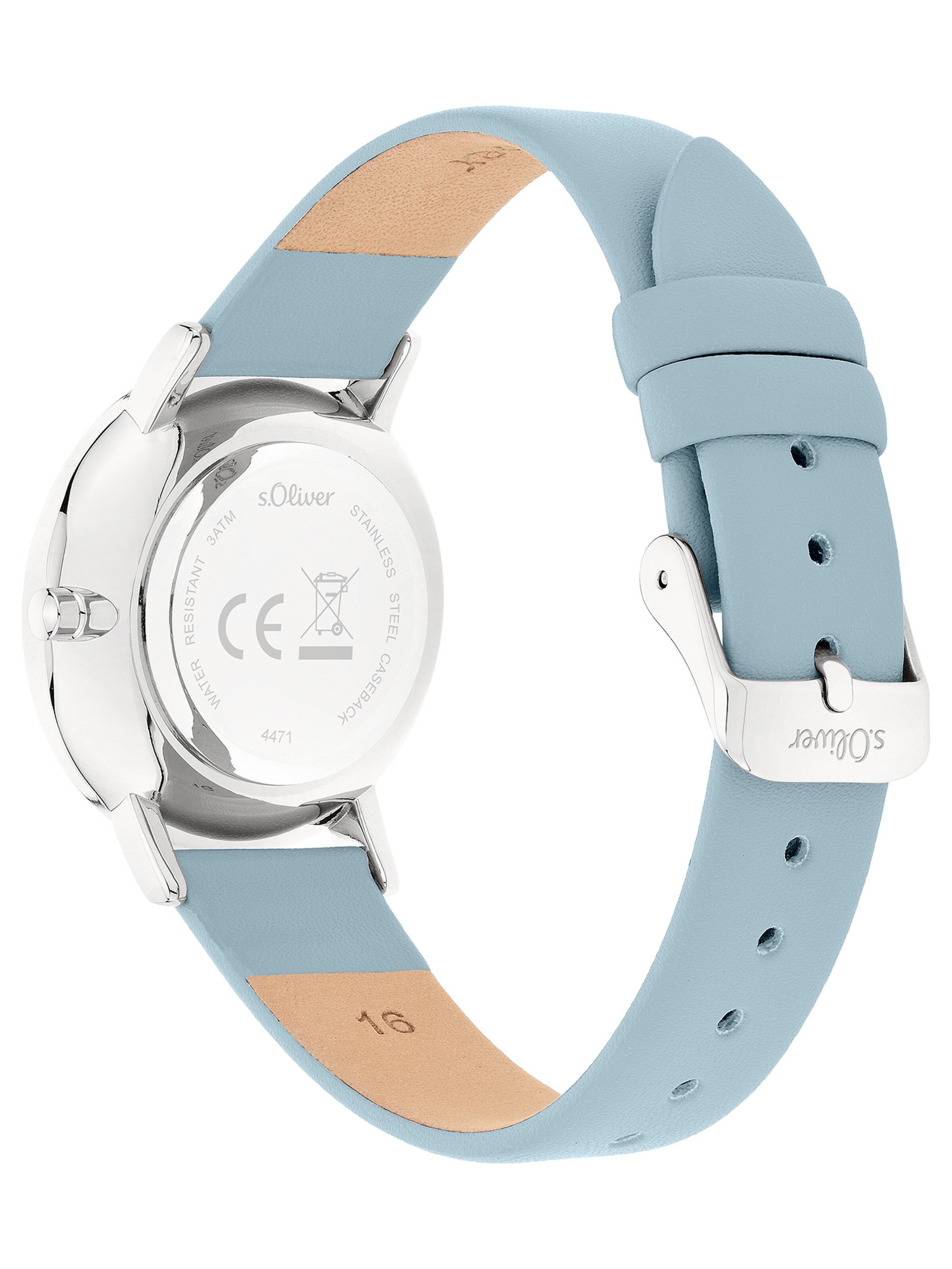 s.Oliver Analog Watch in Blue
