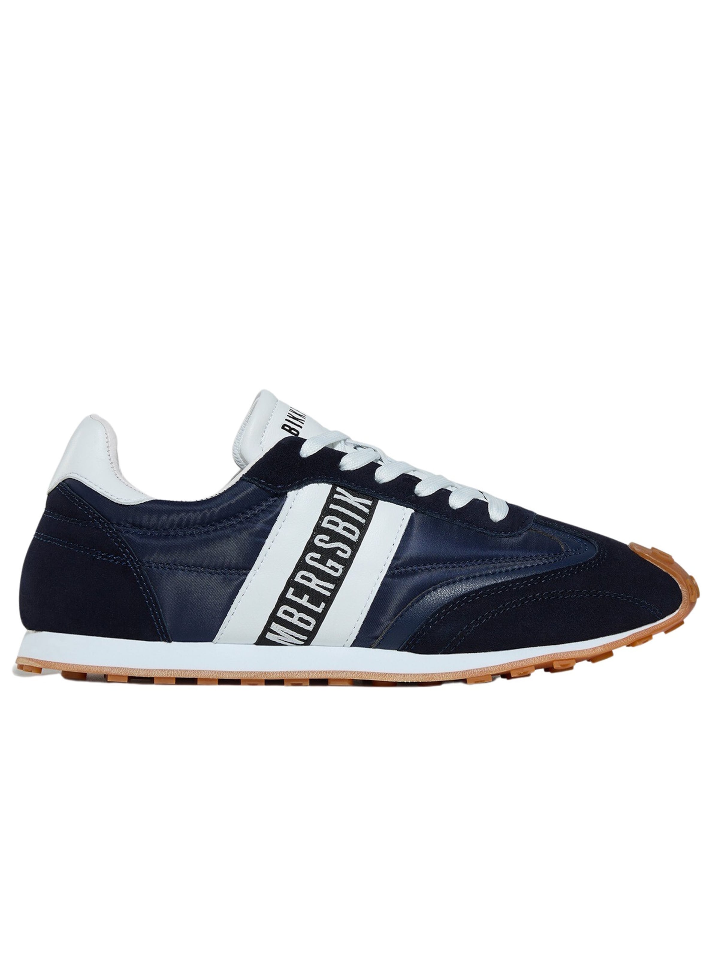 BIKKEMBERGS Platform trainers 'Guti M' in Blue: front