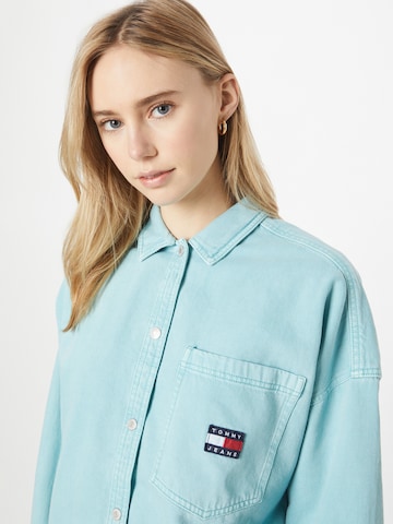 Tommy Jeans Bluse in Blau