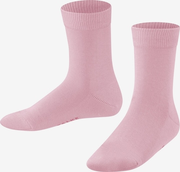 FALKE Socks 'Family' in Pink: front