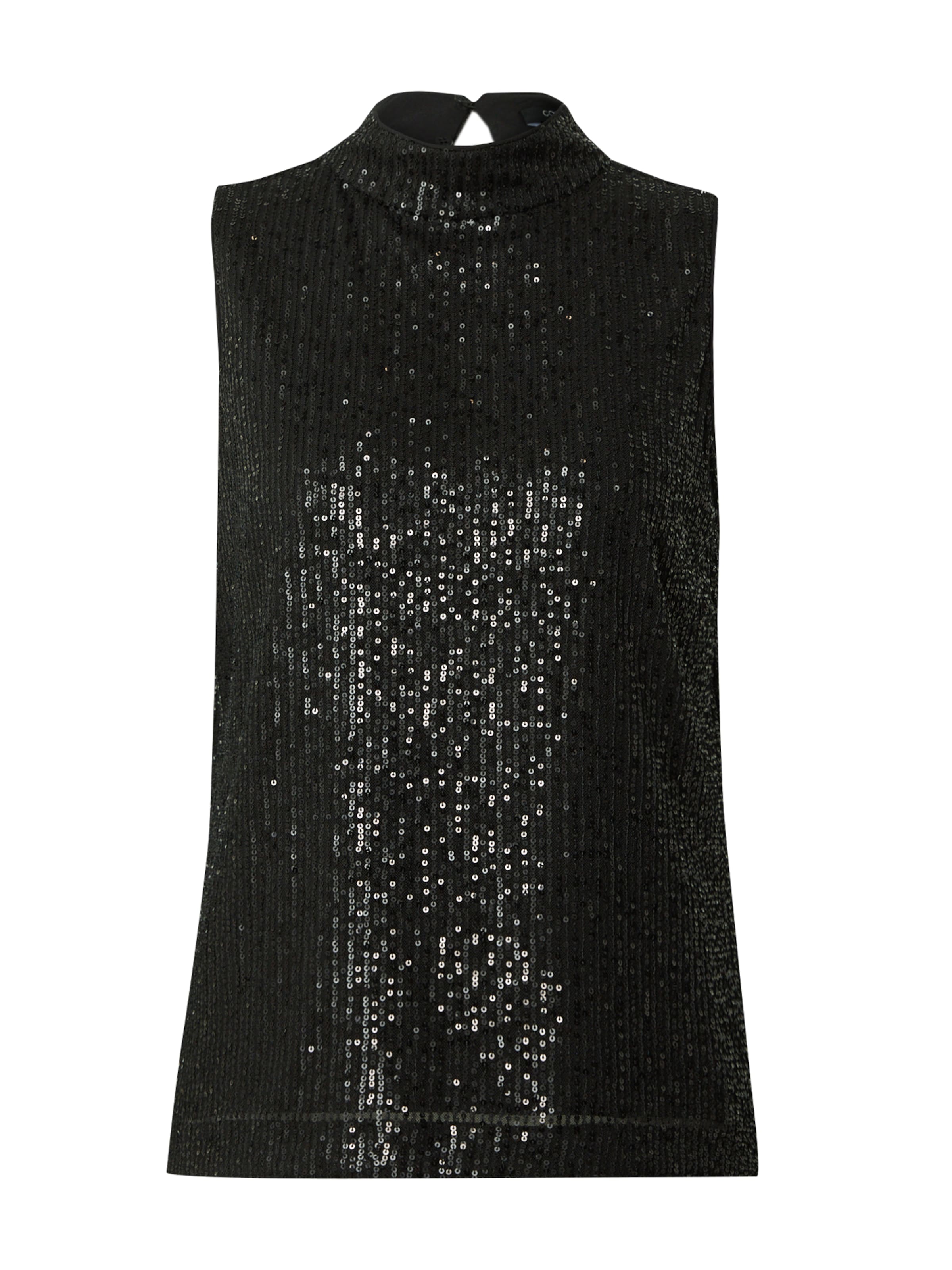 COMMA Bluse in Schwarz: Vorderseite