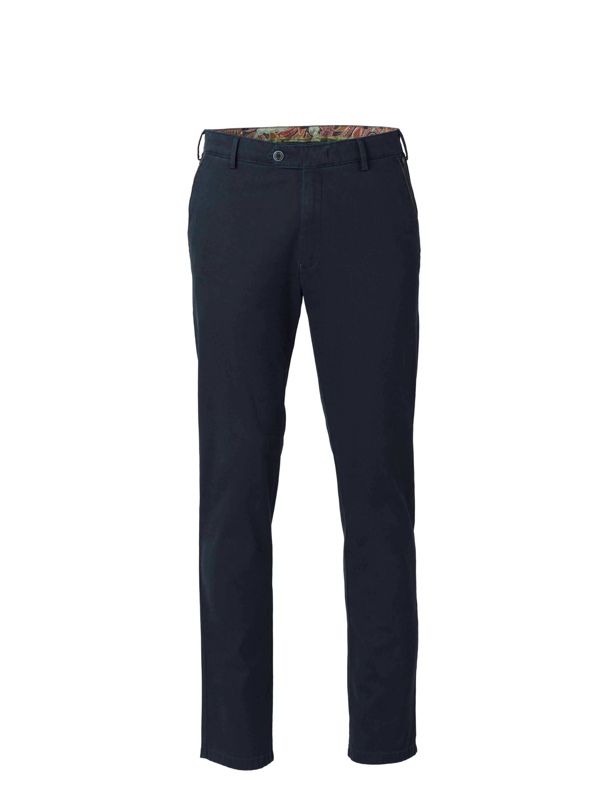 MEYER Chino 'New York' in Blauw: voorkant