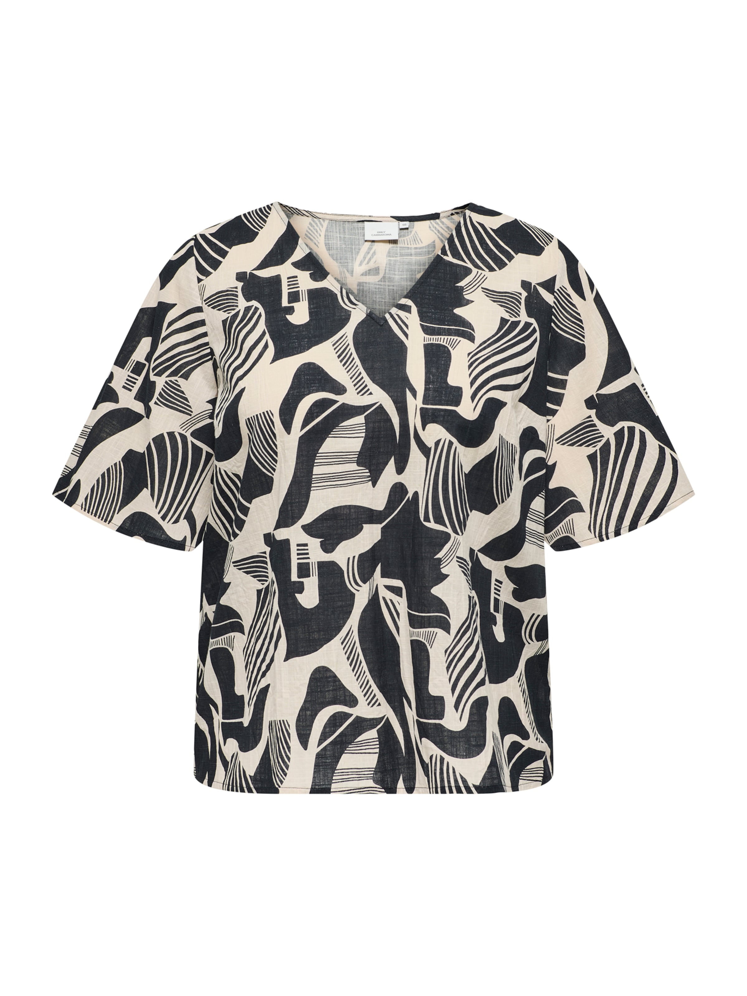 Chemisier 'CARMalusi' ONLY Carmakoma en gris : devant