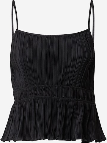 Monki Top in Black: front