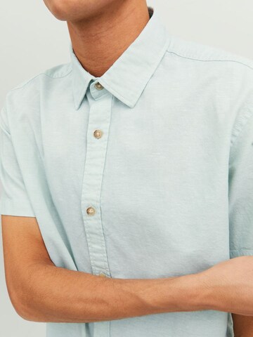 JACK & JONES Regular Fit Hemd 'Summer' in Grün