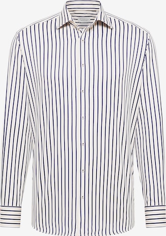 ETERNA Slim Fit Hemd in Beige: Vorderseite