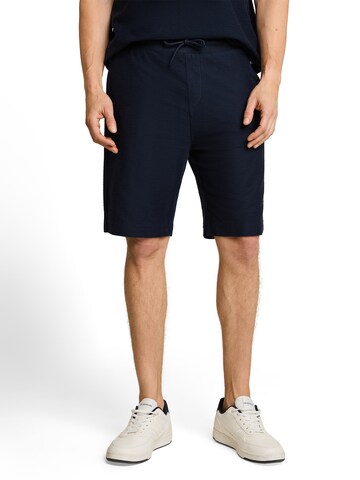 TOM TAILOR Loose fit Pants in Blue: front