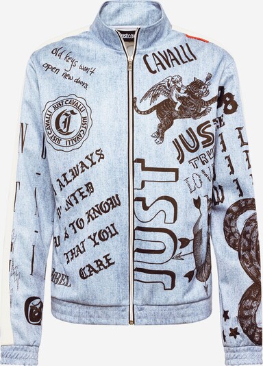 Just Cavalli Between-season jacket in Blue denim / Black, Item view