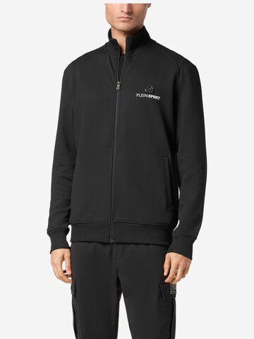 Plein Sport - Sudadera con cremallera en negro