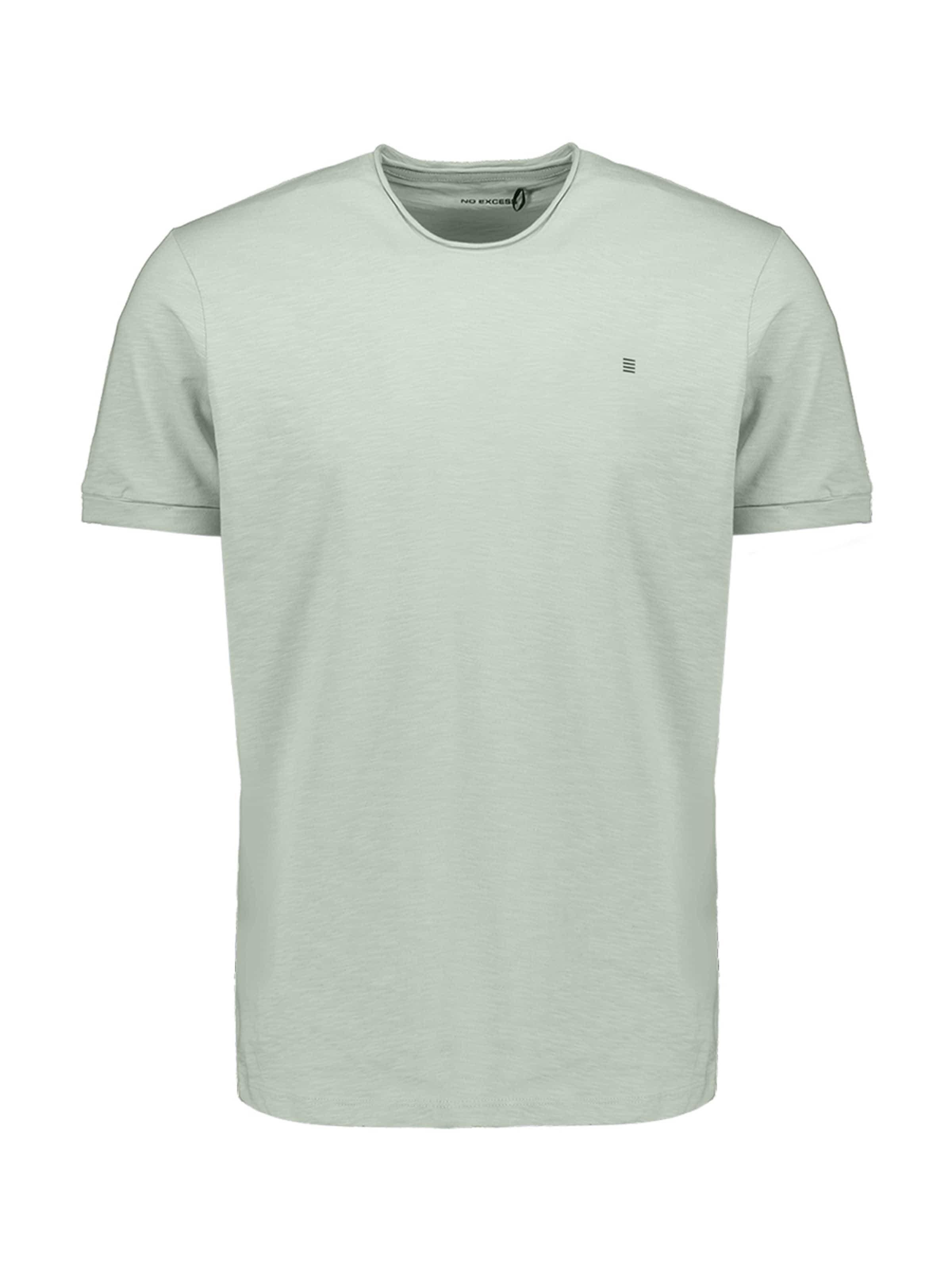 Maglietta di No Excess in verde: frontale
