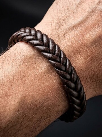 UNIQAL Rannekoru 'BRAID' värissä ruskea
