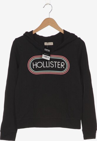 HOLLISTER Kapuzenpullover M in Schwarz: predná strana