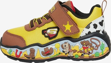 Sneaker 'Play Scene' di SKECHERS in marrone: frontale