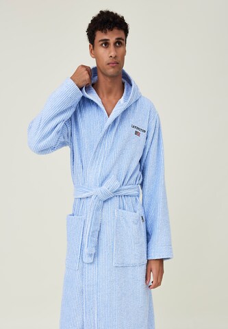 Lexington Long Bathrobe in Blue