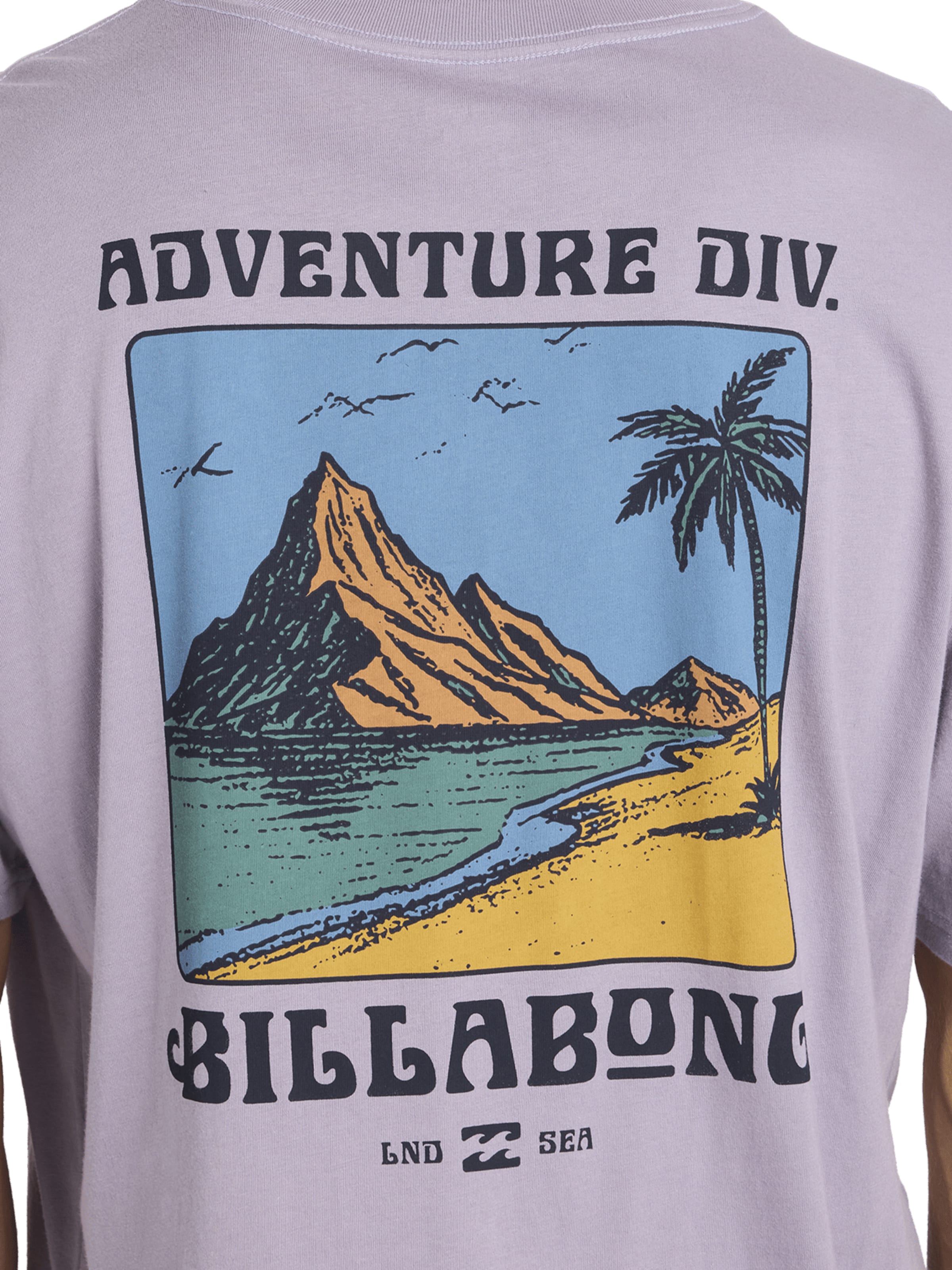 BILLABONG Póló 'Post Cards' - lila