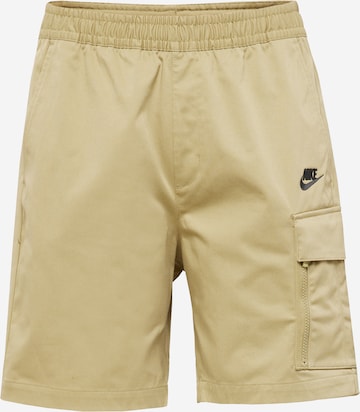 Nike Sportswearregular Hlače - zelena boja: prednji dio