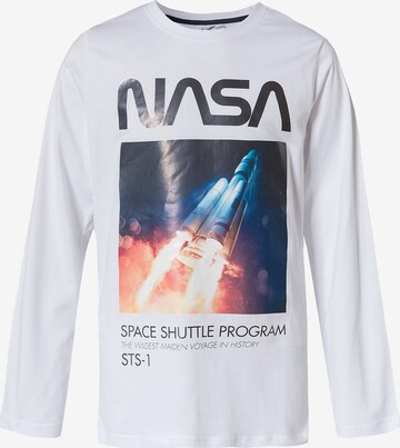 NASA Shirt in Weiß: predná strana