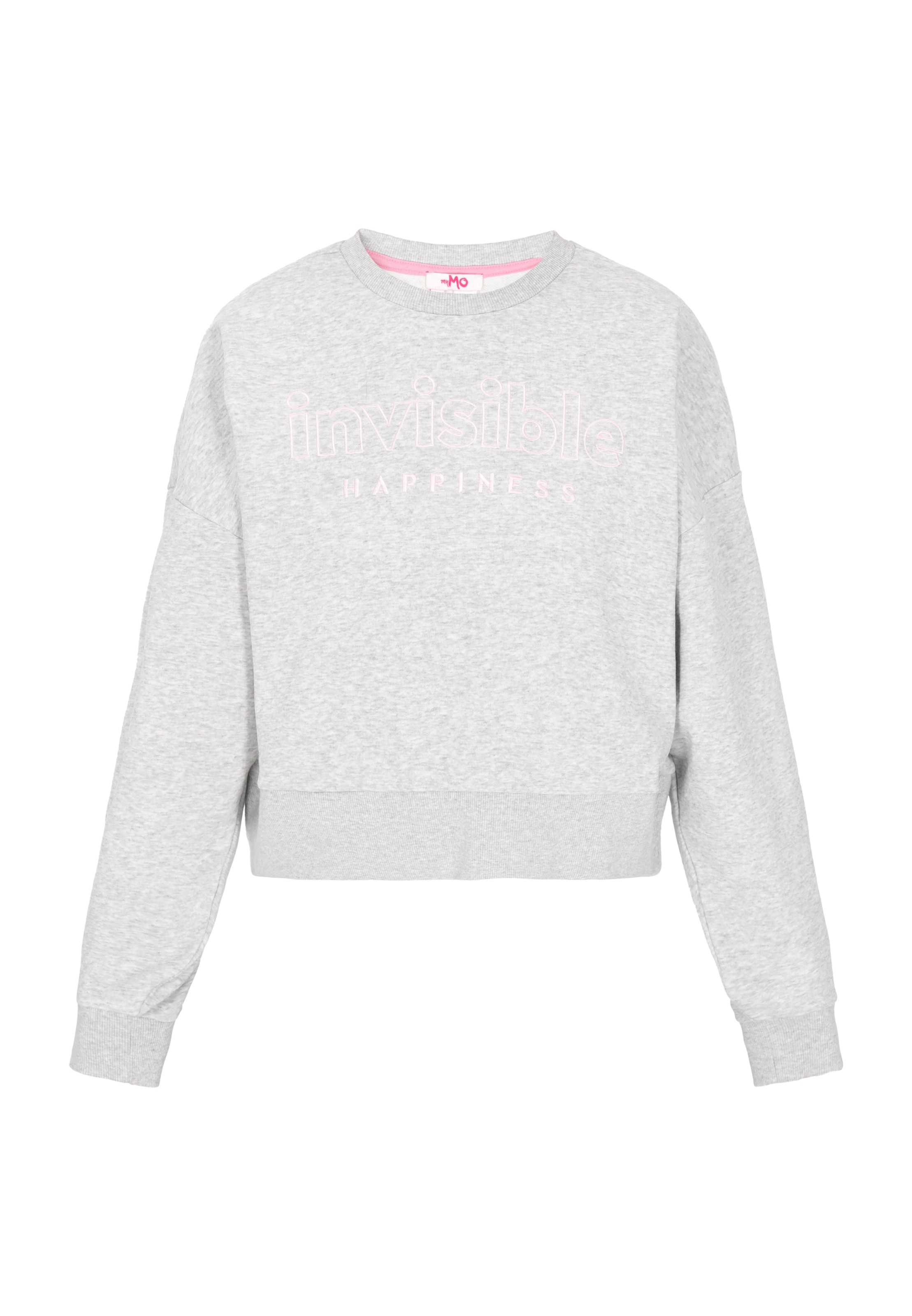 Sweat-shirt 'Back To School' MYMO en gris : devant