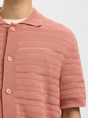 SELECTED Knit cardigan in Pink