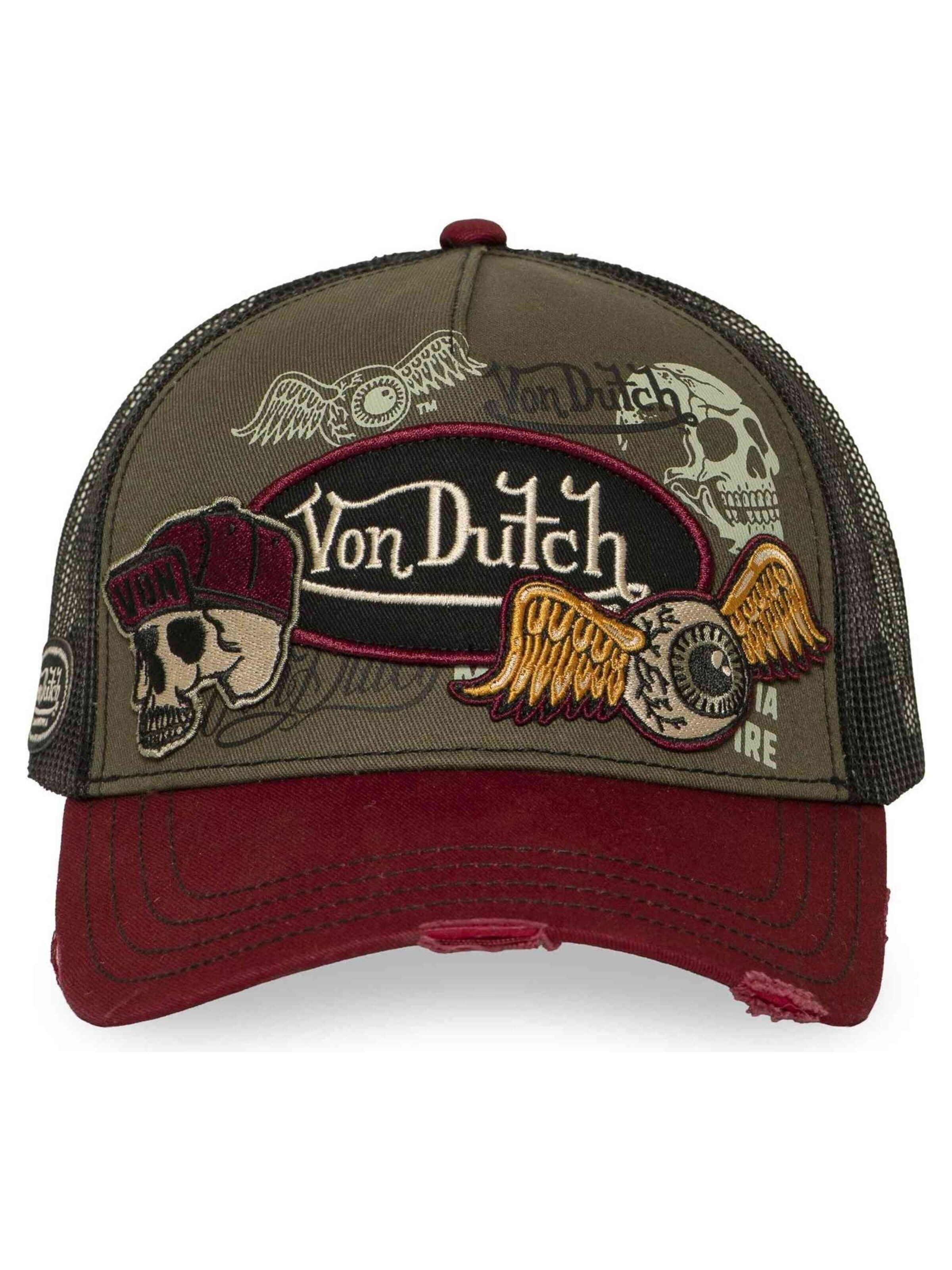 Von Dutch Casquette 'Gorra' en 54-64 en vert, Vue avec produit