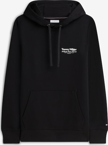 TOMMY HILFIGERSweater majica 'NAUTICAL' - crna boja: prednji dio