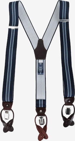 Bretelles de pantalon Profuomo en bleu : devant