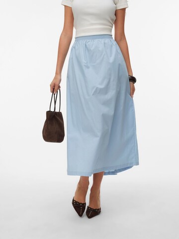 VERO MODA Nederdel 'VMCILLA' i blå: forside