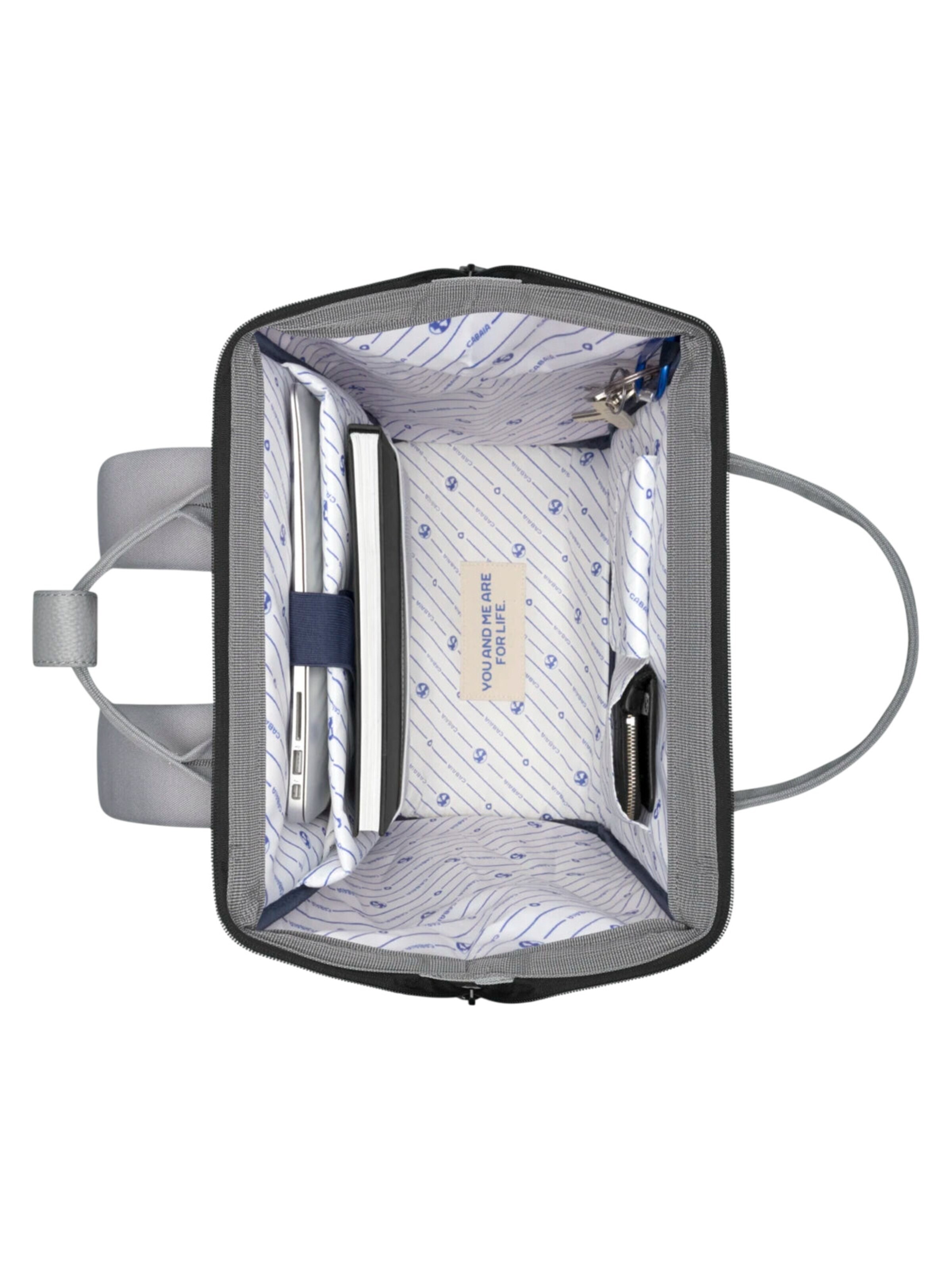 Cabaia Rucksack 'Poitiers L'‌ in Grau