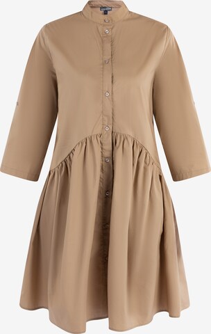 DreiMaster Vintage Kleid in Beige: predná strana