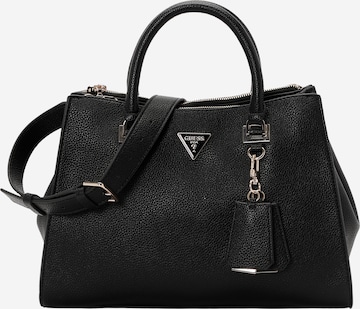 Guess satchel bag black hotsell