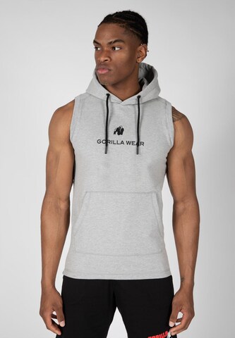 Gorilla Wear Sportsweatshirt 'Lincoln' in Grijs: voorkant