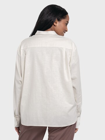 Schöffel Athletic button up shirt ' Urban Blouse Style Chanduy WMS ' in Beige