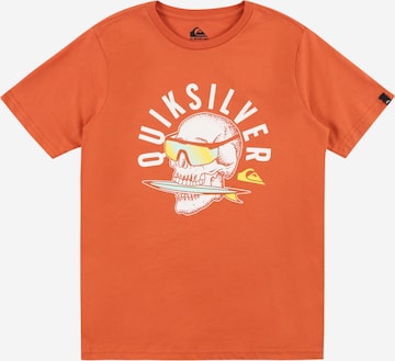 QUIKSILVER Toiminnallinen paita värissä oranssi: edessä