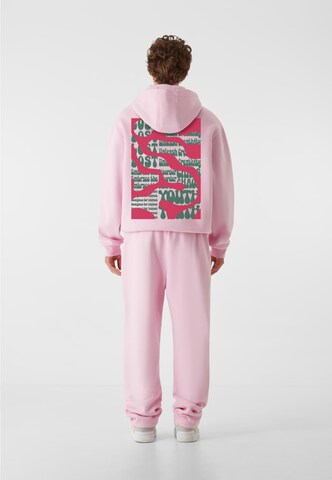 Sweat-shirt 'Cover Story' Lost Youth en rose