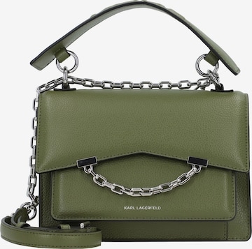 Borsa a tracolla 'Seven' di Karl Lagerfeld in verde: frontale