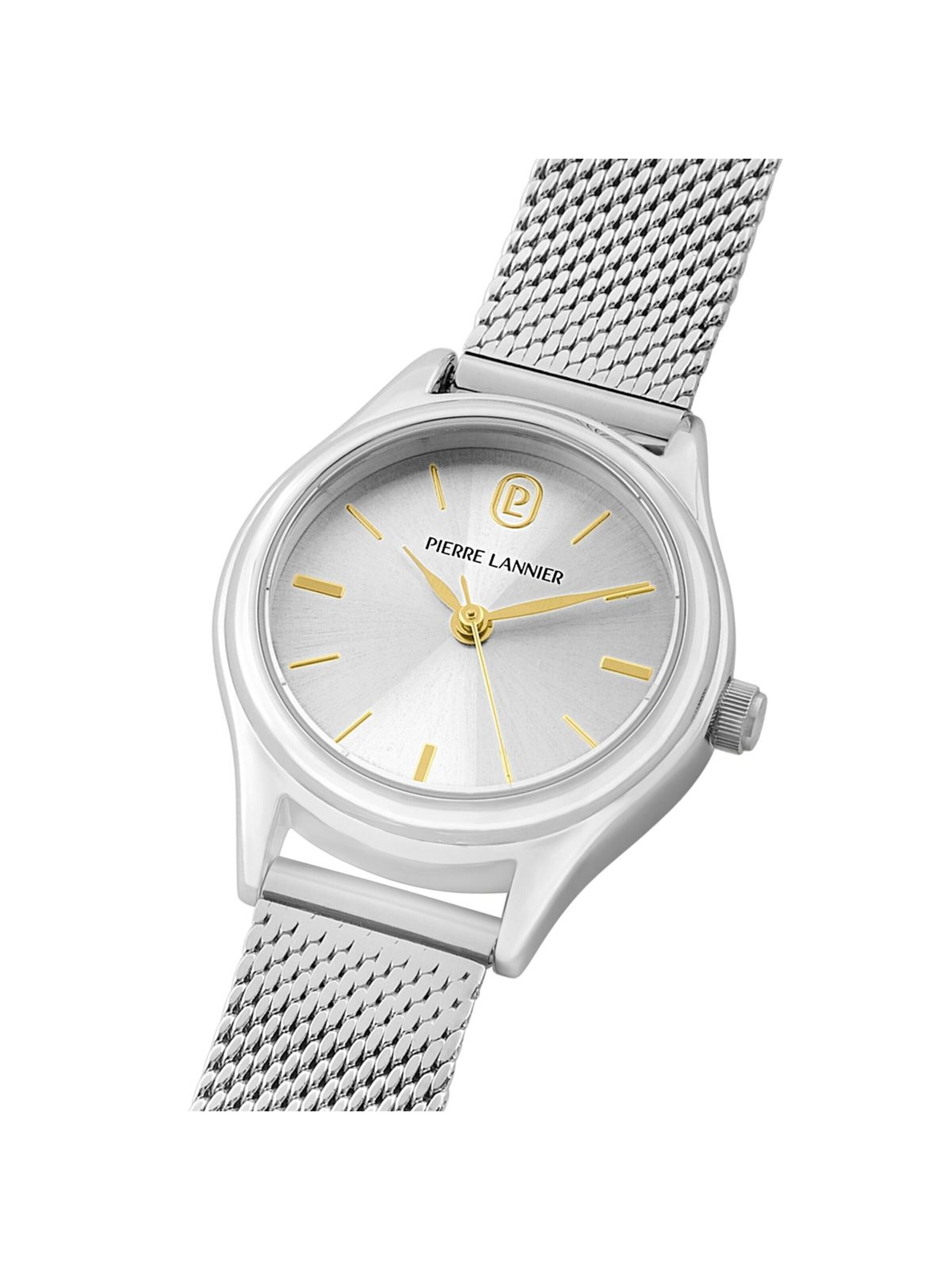 Montre à affichage analogique 'Pya' Pierre Lannier en argent