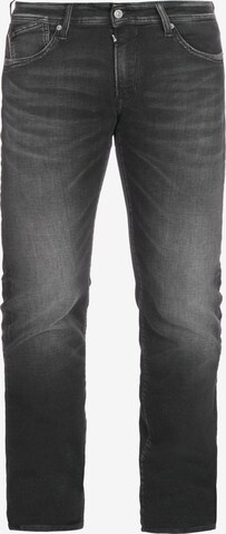 Le Temps Des Cerises Slim fit Jeans in Black: front