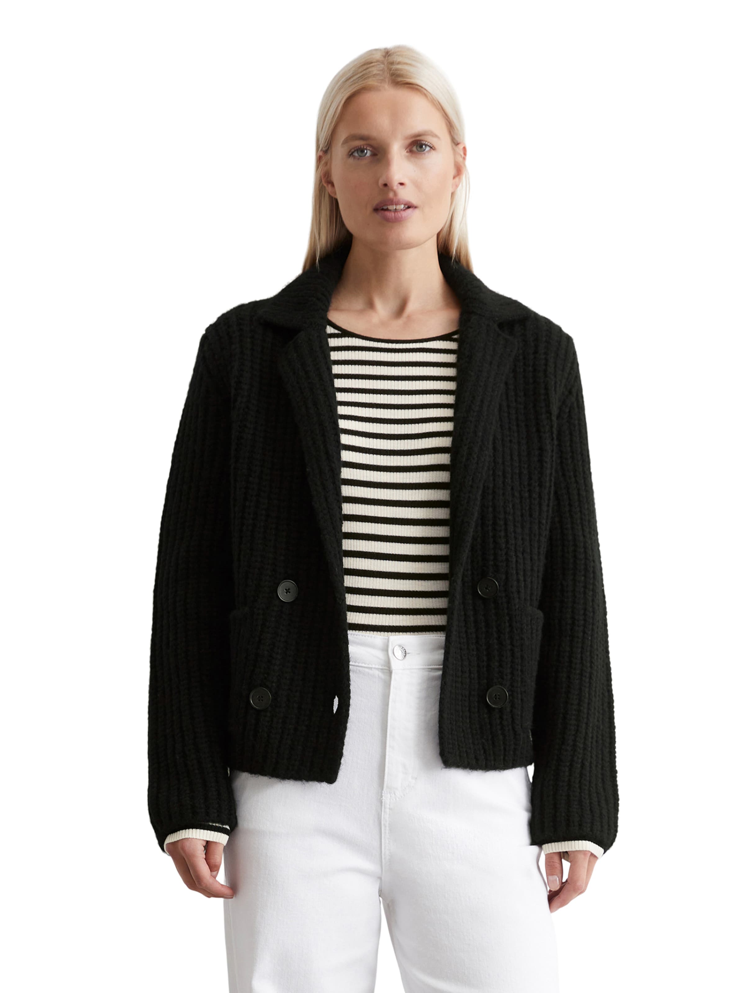 Marc O'Polo Kardigán - kék: elől