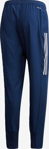 ADIDAS PERFORMANCE Tapered Workout Pants 'Condivo 20' in Blue
